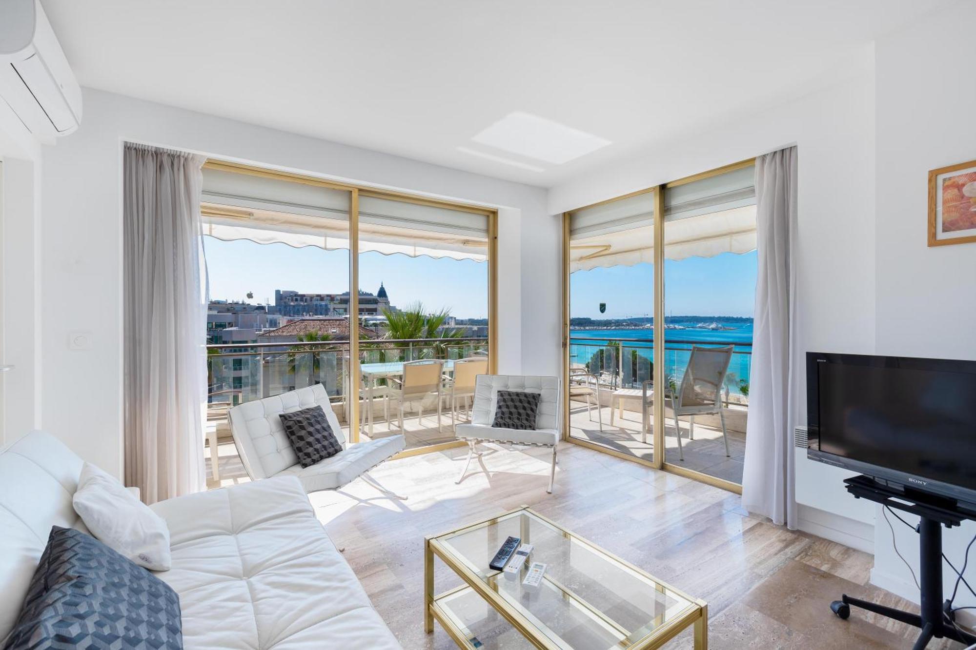 Agence Des Residences - Appartements Prives Du 45 Croisette- Prestige Cannes Phòng bức ảnh